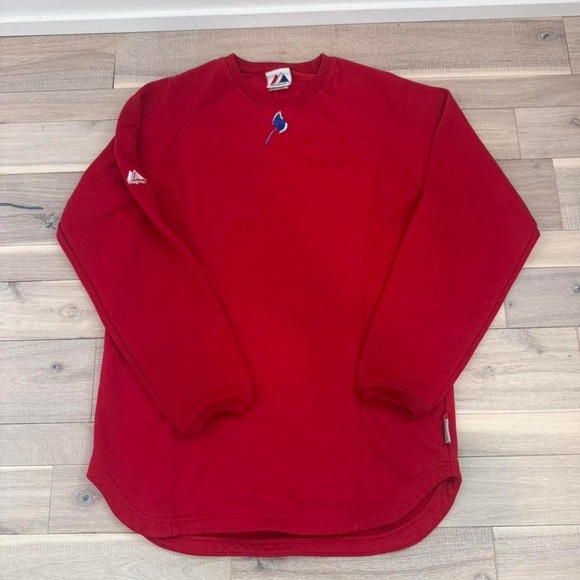 Majestic Athletic Other - Red Majestic Athletic long sleeve shirt Sz S #athleticwear #baseball